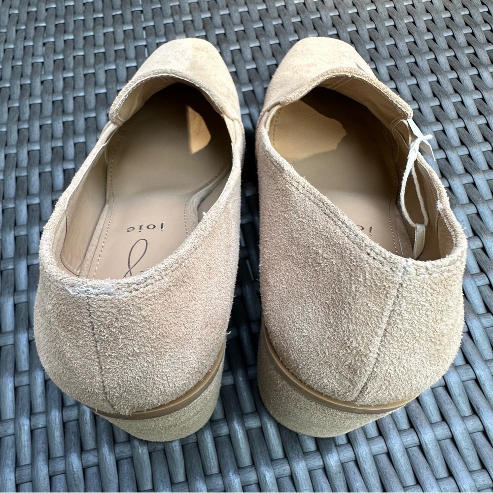 Joie Tan Block Heel Loafers - Picture 8 of 13